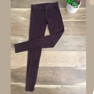 Victoria's secret pink houndstooth leggings
